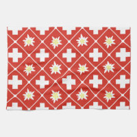 Motif d'edelweiss de la Suisse