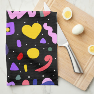 Linge De Cuisine Motif des années 80 à la mode Apron