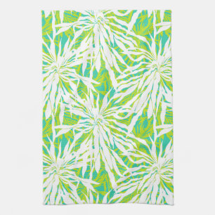 Linge De Cuisine Motif des Feuilles de Palm Tropical