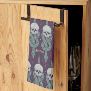 Linge De Cuisine Motif d'icône géométrique de la Marque des Ténèbre