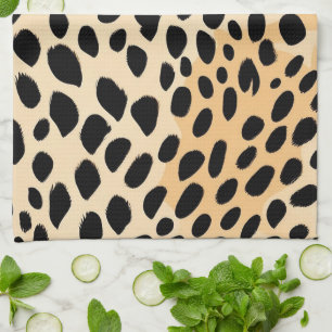 Linge De Cuisine Motif d'impression Cheetah