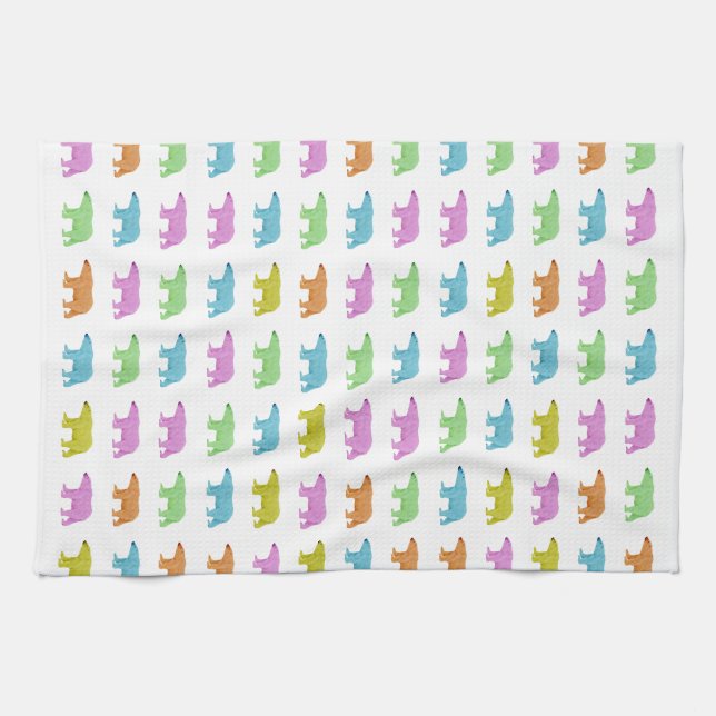 Linge De Cuisine Motif d'ours polaire (Horizontal)