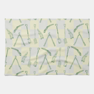 Linge De Cuisine Motif d'outils de jardinage