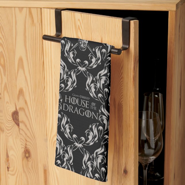 Linge De Cuisine Motif du crâne BalCritère (Pliage en tiers)