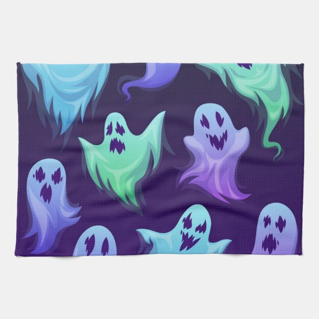 Linge De Cuisine Motif fantôme (Horizontal)
