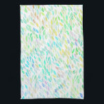 Linge De Cuisine Motif Feuille couleur aquarelle<br><div class="desc">Décorez votre cuisine avec cette serviette cool. Fait un grand ménage ou un cadeau mariage! Vous pouvez le customiser et ajouter du texte. Consultez ma boutique pour trouver beaucoup plus de couleurs et de motifs plus les articles correspondants!</div>