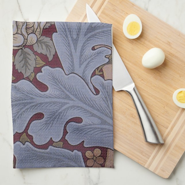 Linge De Cuisine Motif feuille d'acanthe de St. James par William M (Quart Plié)