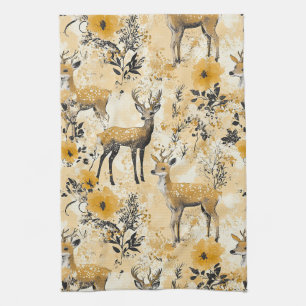 Linge De Cuisine Motif floral de faon Cottagecore