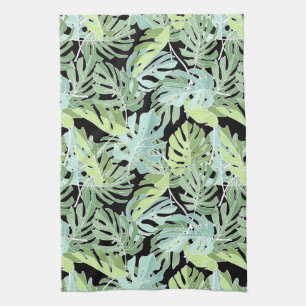 Linge De Cuisine Motif floral de jungle