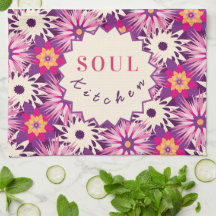 Motif floral décoratif Rose Violet Astra Moderne