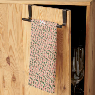 Linge De Cuisine Motif floral élégant moderne
