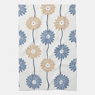 Linge De Cuisine Motif floral minimaliste Daisy (6)