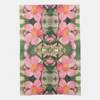 Linge De Cuisine Motif floral rose
