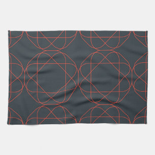 Linge De Cuisine Motif géométrique moderne, simple, mignon, ludique