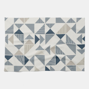 Linge De Cuisine Motif géométrique triangulaire