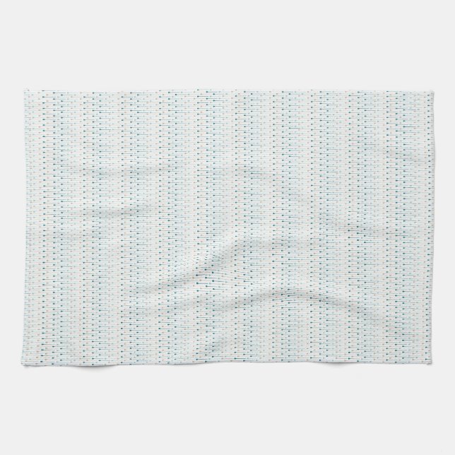Linge De Cuisine Motif Goutte de Pluie (Horizontal)