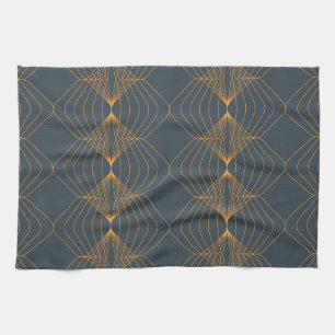 Linge De Cuisine Motif graphique géométrique chic, élégant et simpl