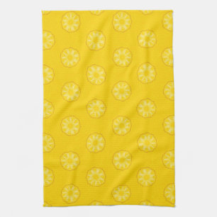 Linge De Cuisine Motif jaune de tranches d'ananas