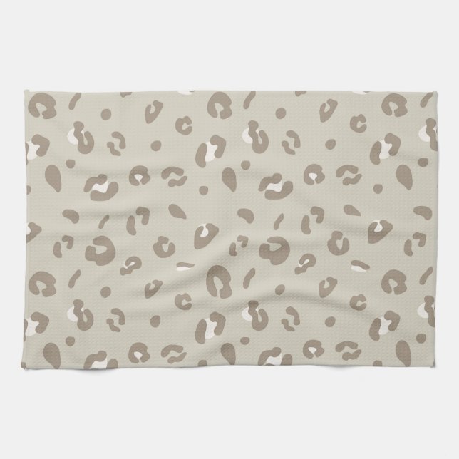 Linge De Cuisine Motif léopard (Horizontal)