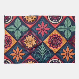 Linge De Cuisine Motif magique Fleurs