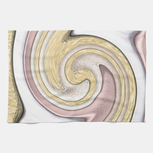 Linge De Cuisine Motif métallique avec brillance (Horizontal)
