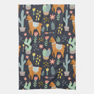 Linge De Cuisine Motif mignon d'alpaga