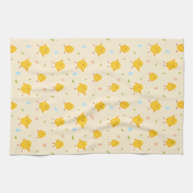 Linge De Cuisine Motif mignon de Pâques (Horizontal)