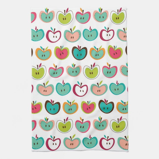 Linge De Cuisine Motif mignon de pomme (Vertical)