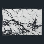 Linge De Cuisine Motif moderne unique en marbre noir blanc marbré p<br><div class="desc">Cette motif en marbre moderne et unique conviendra parfaitement à une personne à la fois branchée et élégante. Il est doté d'une pierre en marbre noir aux veines blanches. C'est élégant, contemporain et tendance. ***REMARQUE IMPORTANTE DE CONCEPTION : Pour toute demande de conception personnalisée, comme les demandes de produit assorties,...</div>