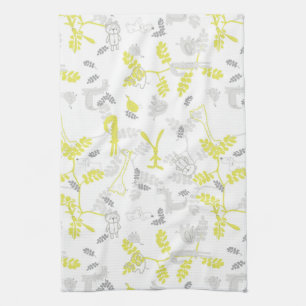 Linge De Cuisine motif montrant les animaux 2 de bébé