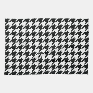Linge De Cuisine Motif noir blanc de Houndstooth