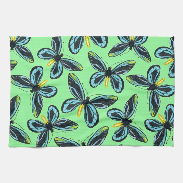 Linge De Cuisine Motif papillon de la reine Alexandra (Horizontal)