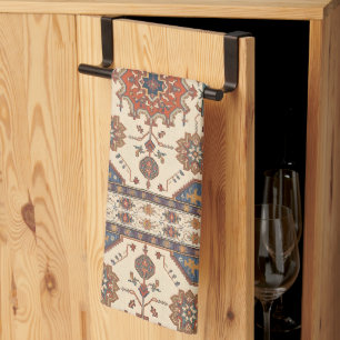 Linge De Cuisine Motif persan oriental turc antique vintage