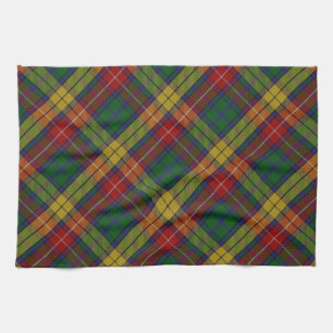 Linge De Cuisine Motif Plaid Buchanan Clan Tartan