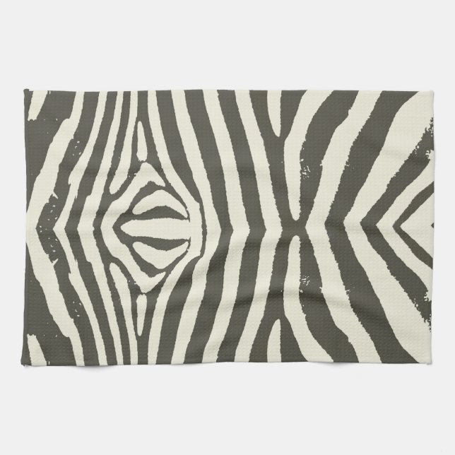 Linge De Cuisine Motif Poster de animal Zebra Stripe (Horizontal)