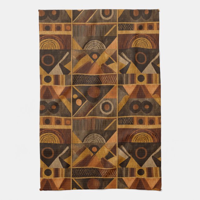 Linge De Cuisine Motif rayure rustique sud-ouest (4) (Vertical)