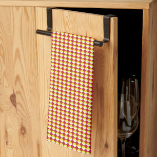 Linge De Cuisine Motif répétitif moderne du milieu du siècle