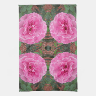 Linge De Cuisine Motif rose