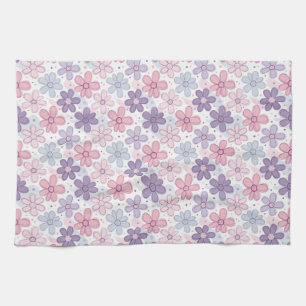 Linge De Cuisine Motif sans couture de fleurs Y2K