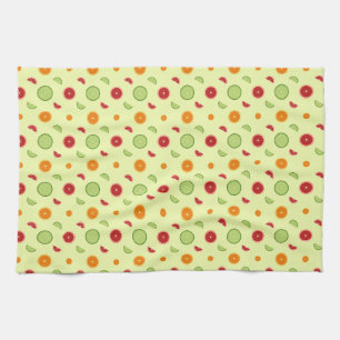Linge De Cuisine Motif sans couture de tranche d'orange