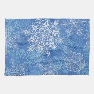 Linge De Cuisine Motif Snowflake