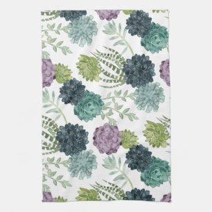 Linge De Cuisine Motif succulent de collection de bonheur de plante