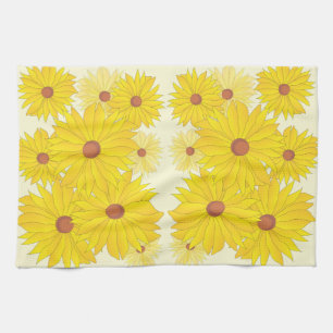 Linge De Cuisine Motif tournesol