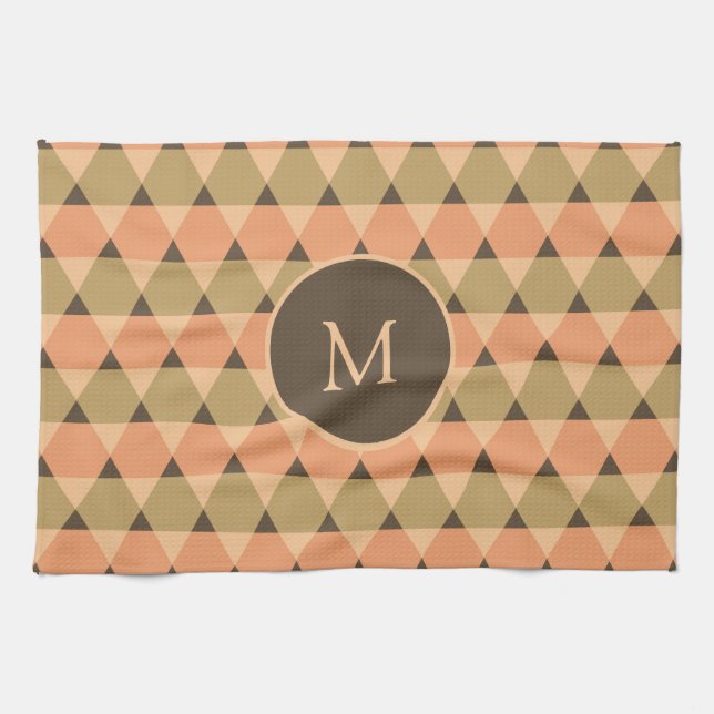 Linge De Cuisine Motif triangles (Horizontal)