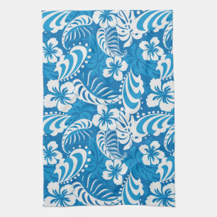 Linge De Cuisine Motif tropical de ketmie