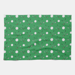 Linge De Cuisine Motif vert de golf