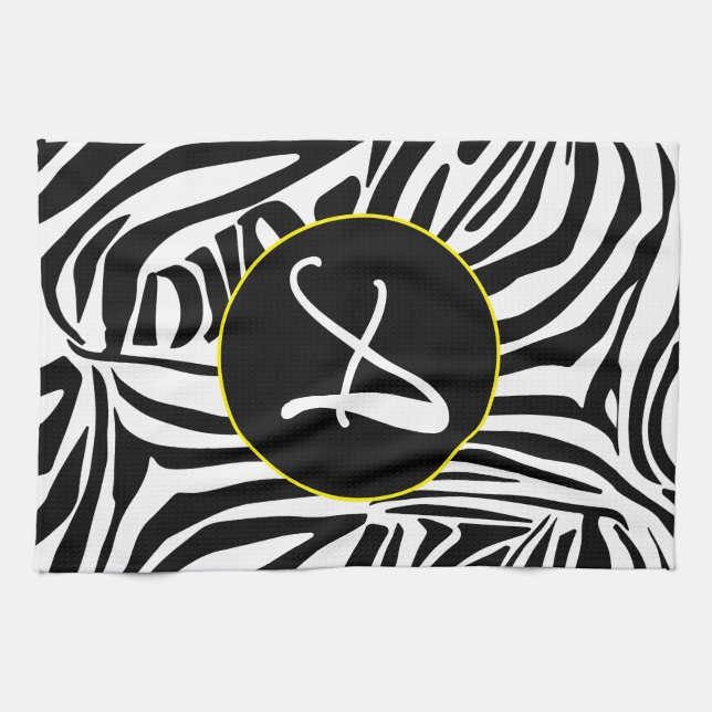 Linge De Cuisine Motif Zèbre (Horizontal)