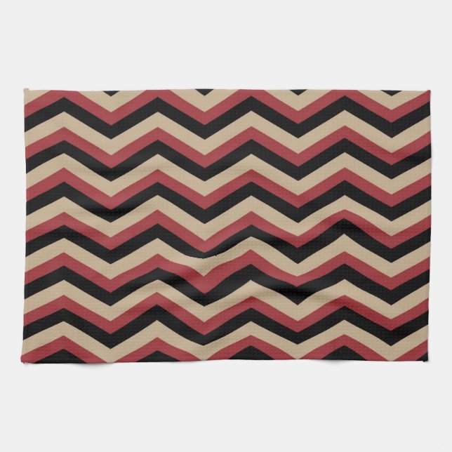 Linge De Cuisine Motif Zig Zag moderne (Horizontal)