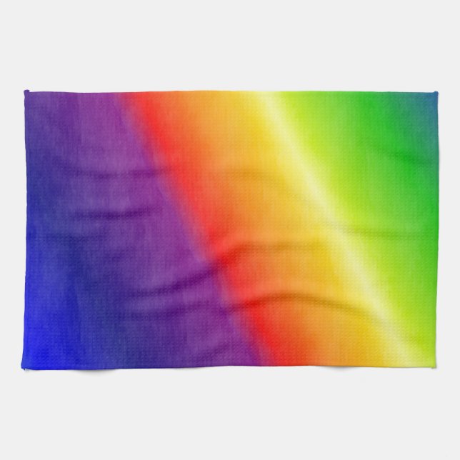 Linge De Cuisine Motifs arc-en-ciel (Horizontal)
