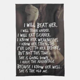 Linge De Cuisine Motivation de l'entraînement des femmes, je vais b